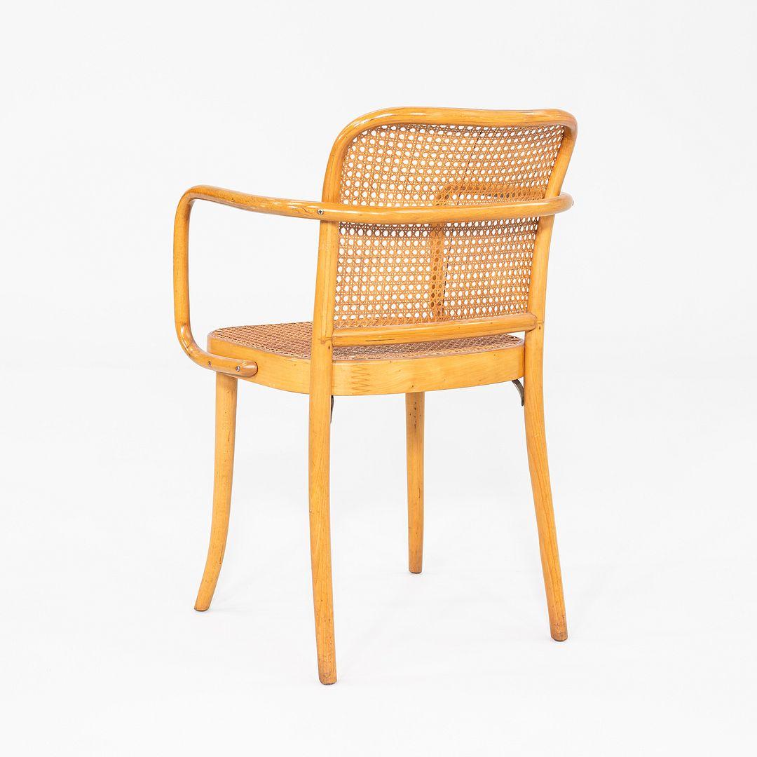1980s Set of 10 Model 811 Prague Chairs by Josef Hoffman for Stendig / Thonet im Angebot 1