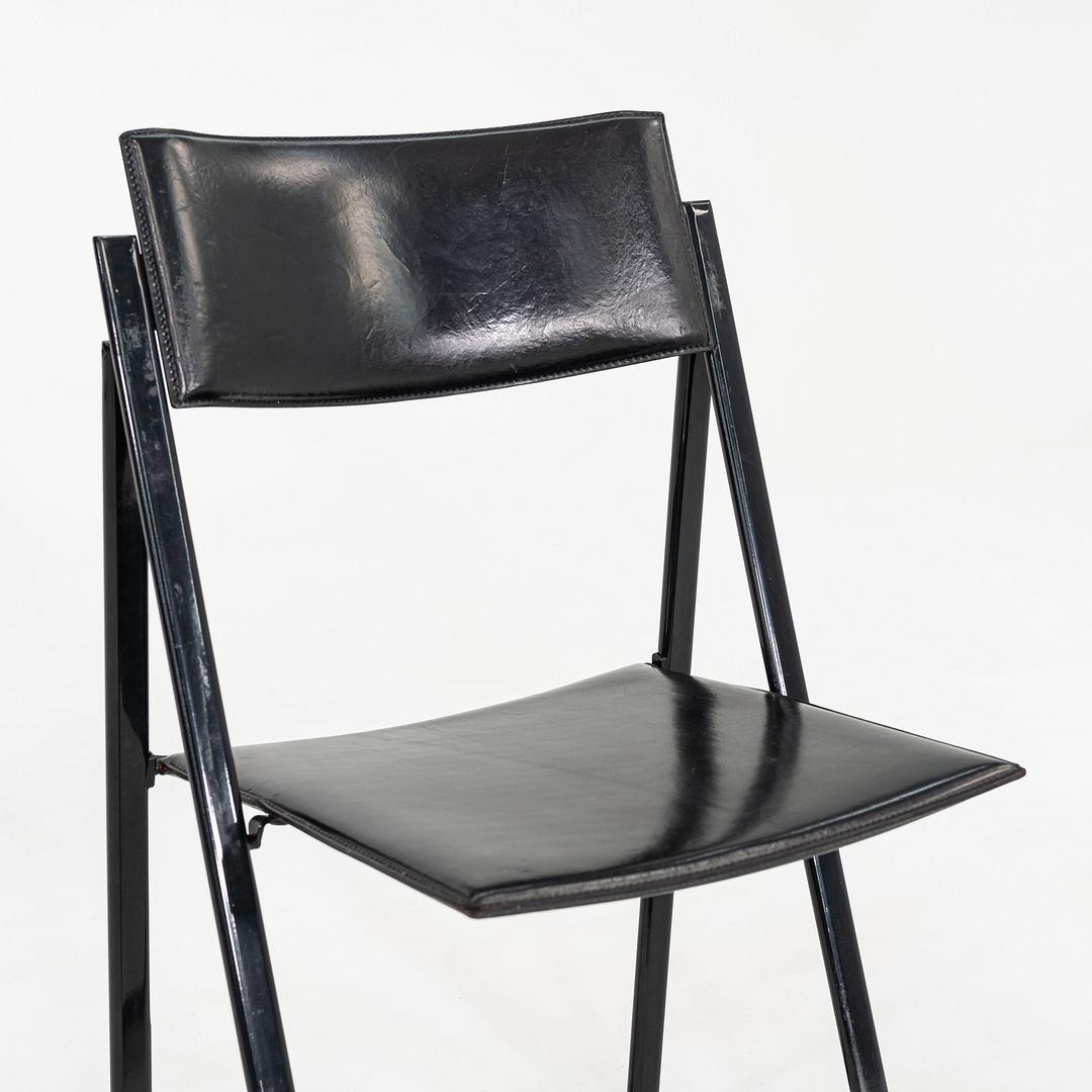1980s Set of 6 A. Ricciardi & G. Salvini for Matteo Grassi Garina Dining Chairs For Sale 3