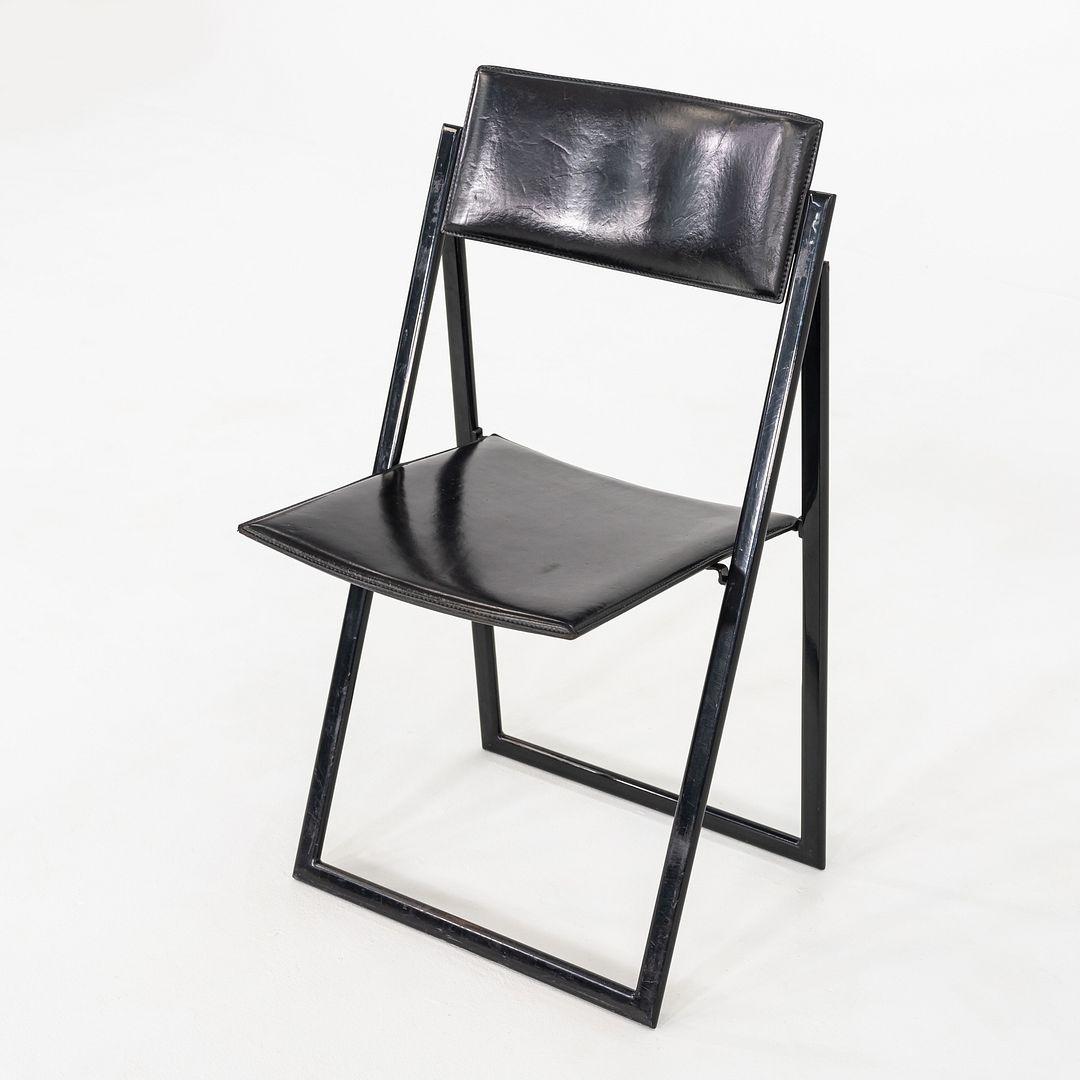 1980s Set of 6 A. Ricciardi & G. Salvini for Matteo Grassi Garina Dining Chairs In Good Condition For Sale In Philadelphia, PA