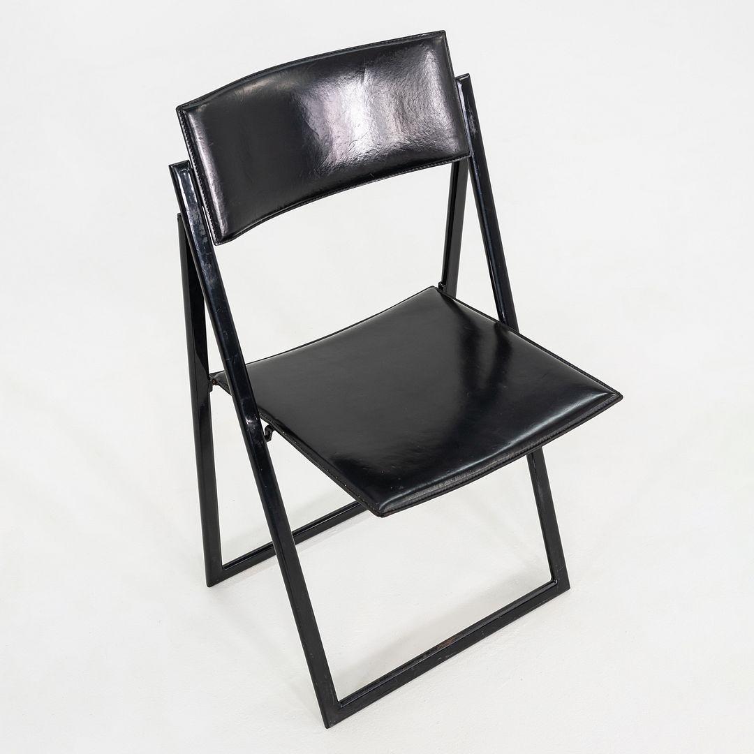 Late 20th Century 1980s Set of 6 A. Ricciardi & G. Salvini for Matteo Grassi Garina Dining Chairs For Sale