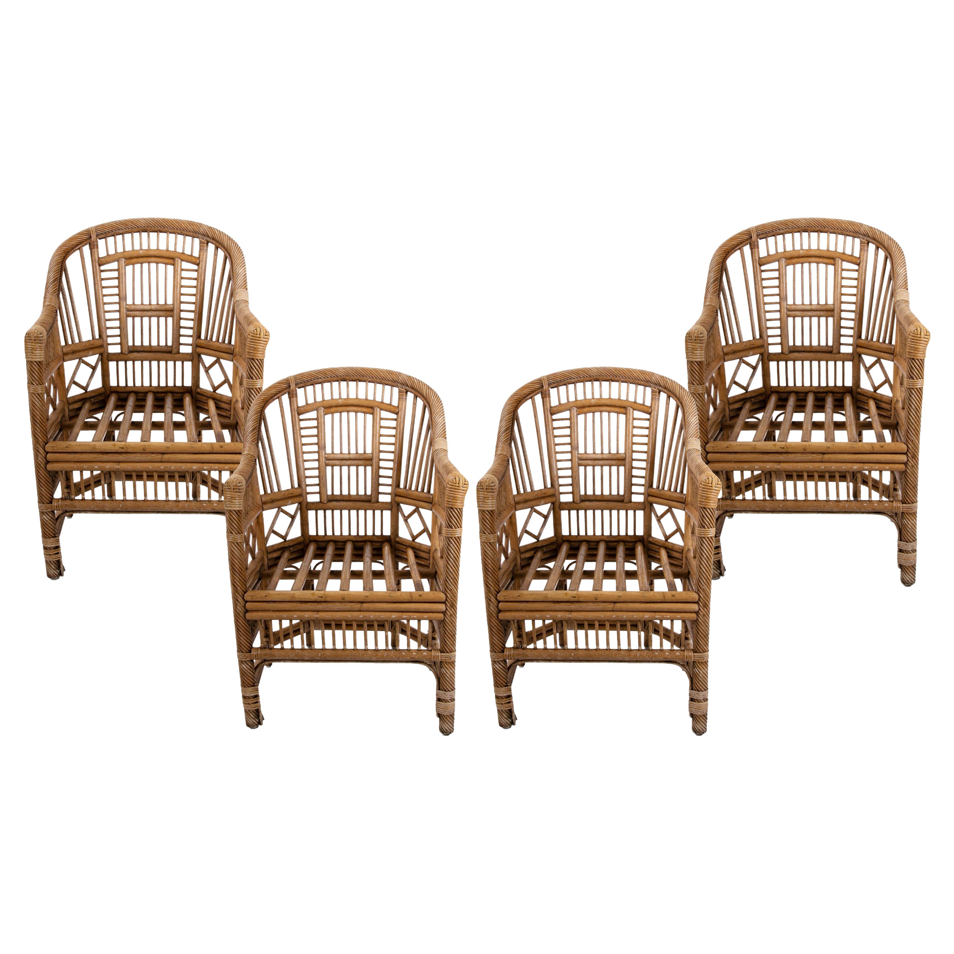 Classic Antique Heywood Wakefield Wicker Set For Sale at 1stDibs
