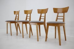 1980s Set of Four Dining Chairs by Ton, Czechoslovakia