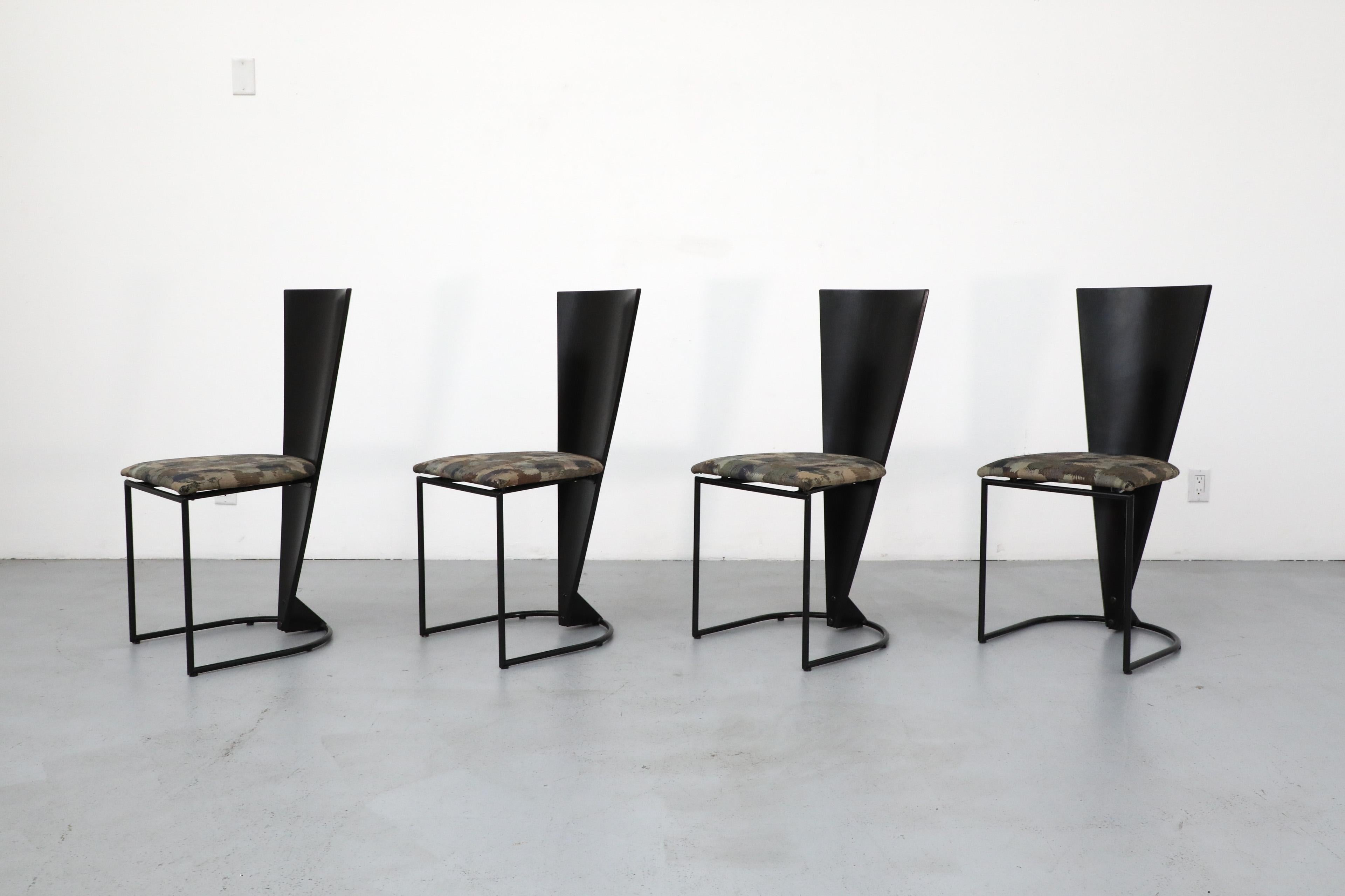Post-Modern 1980s Set of Four Harvink 