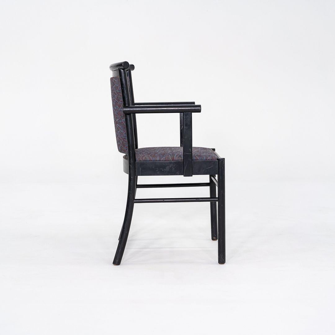 Ensemble de quatre fauteuils Werther Toffoloni pour Cassina/Atelier de salle à manger des années 1980 Bon état - En vente à Philadelphia, PA
