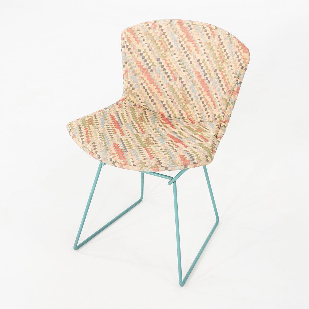 Americano Set di sei sedie da pranzo degli anni '80 di Harry Bertoia per Knoll con cuscini interi in vendita
