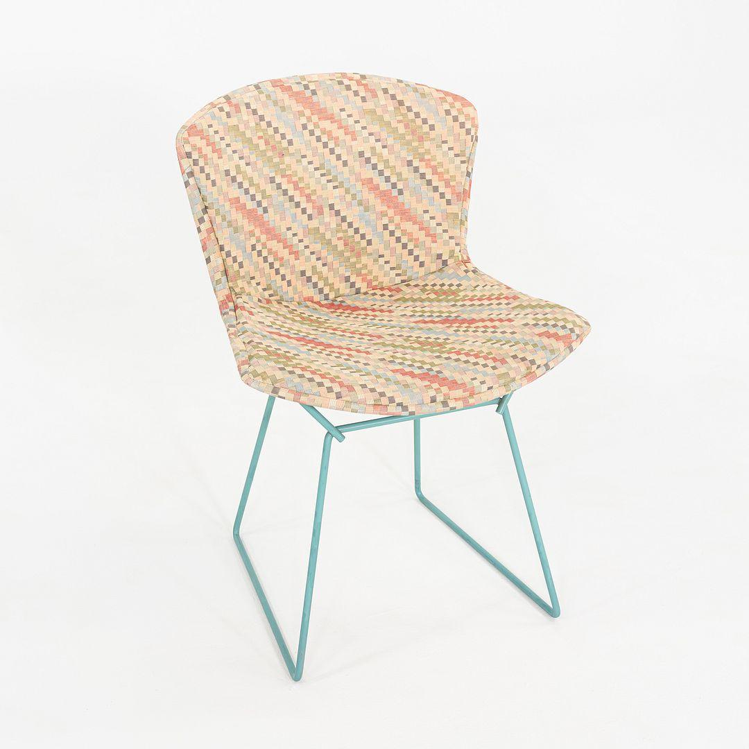 Set di sei sedie da pranzo degli anni '80 di Harry Bertoia per Knoll con cuscini interi In condizioni buone in vendita a Philadelphia, PA