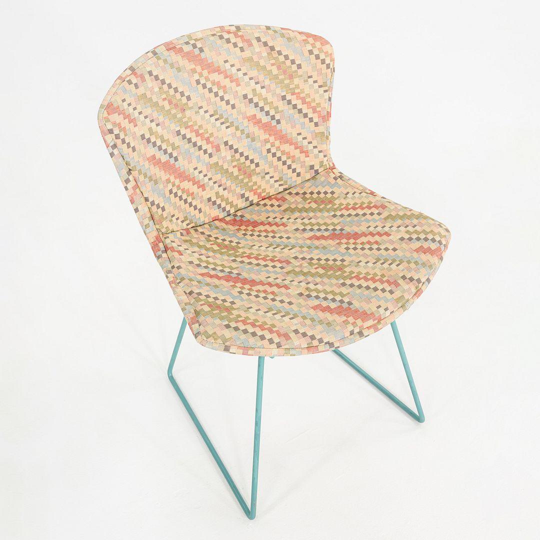 Fine XX secolo Set di sei sedie da pranzo degli anni '80 di Harry Bertoia per Knoll con cuscini interi in vendita