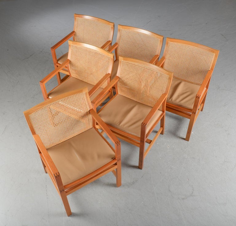 1980s Set of Six Six Rud Thygesen, Johnny Sørensen King Series