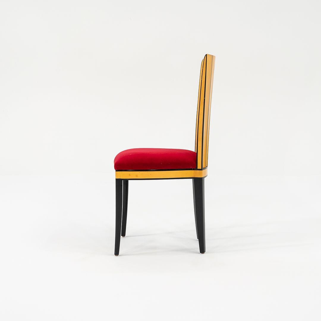 Moderne 1980 Ensemble de dix chaises de salle à manger Eliel Saarinen Cranbrook par Charles Phipps & Sons en vente