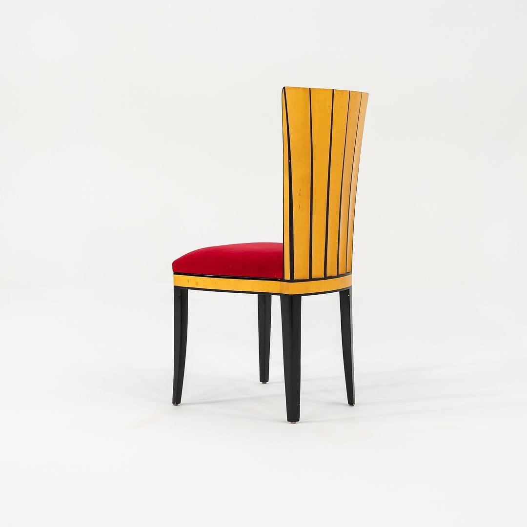 Fin du 20e siècle 1980 Ensemble de dix chaises de salle à manger Eliel Saarinen Cranbrook par Charles Phipps & Sons en vente
