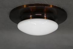 1980s Set of Three Ceiling Lights in Art deco Style