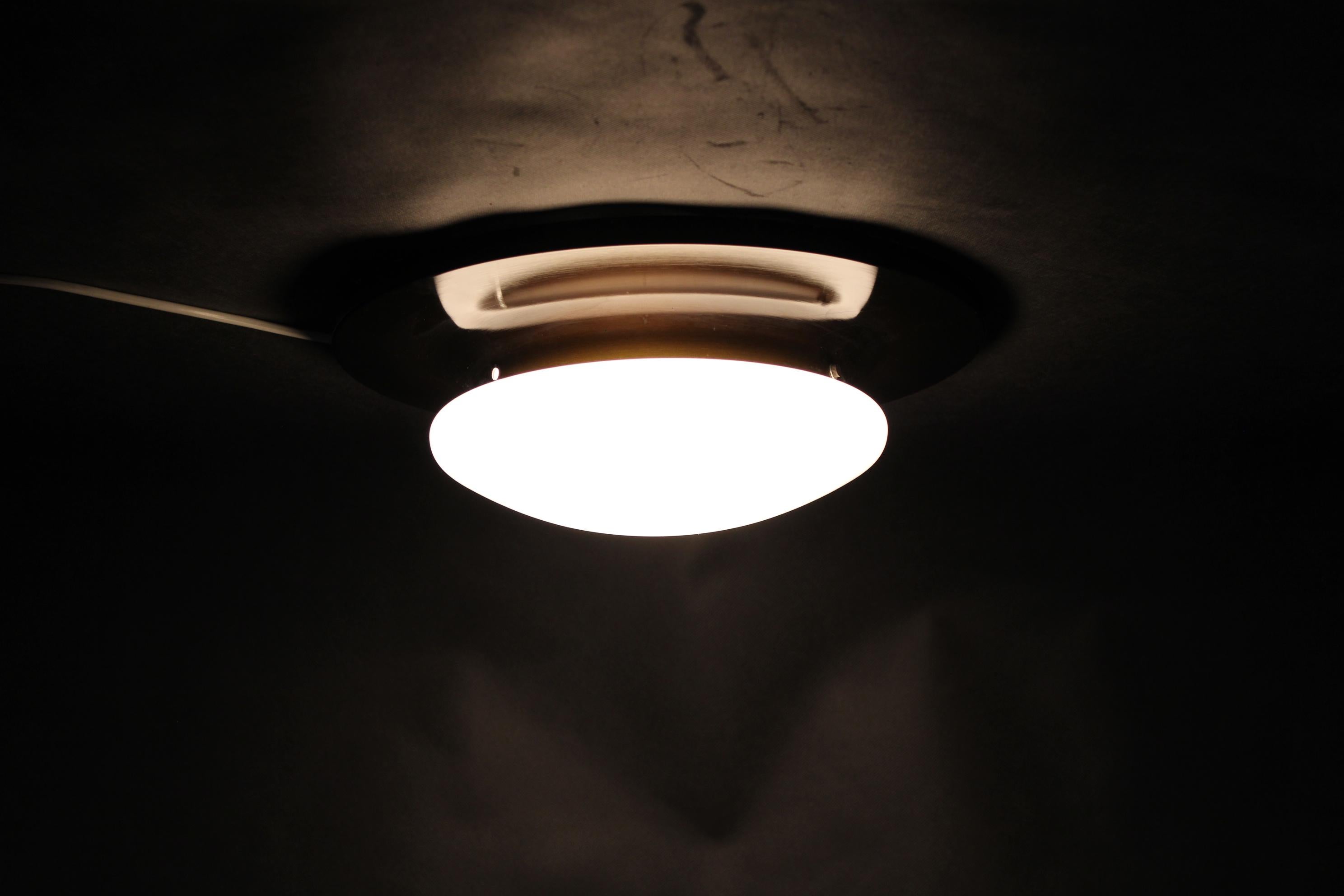 1980 Ensemble de trois Lights de style Art déco en vente 2