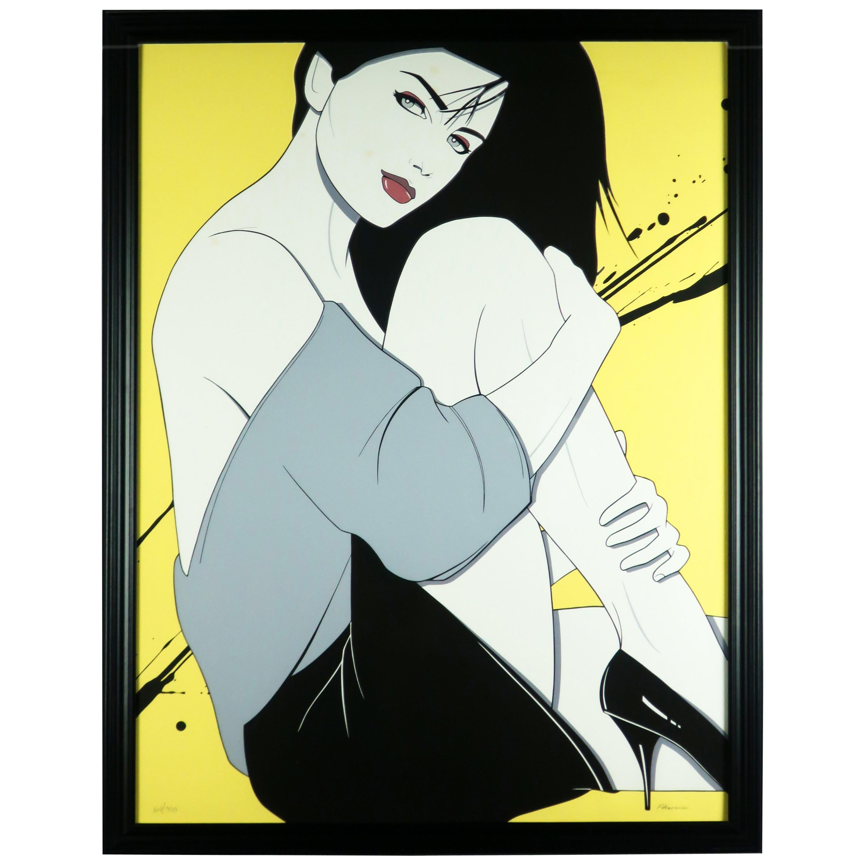 1980s Signed Luis Preciado “Genevieve” Serigraph