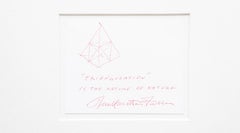 1980s Sketch by Buckminster Fuller