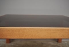 1980s Smoked Glass Coffee Table