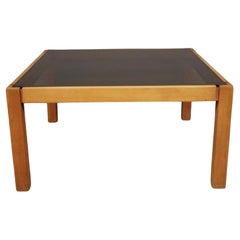 1980s Smoked Glass Coffee Table