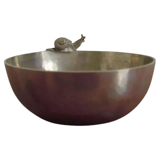 Piatto ad anello a forma di lumaca del 1980 / Porta tealight in vendita