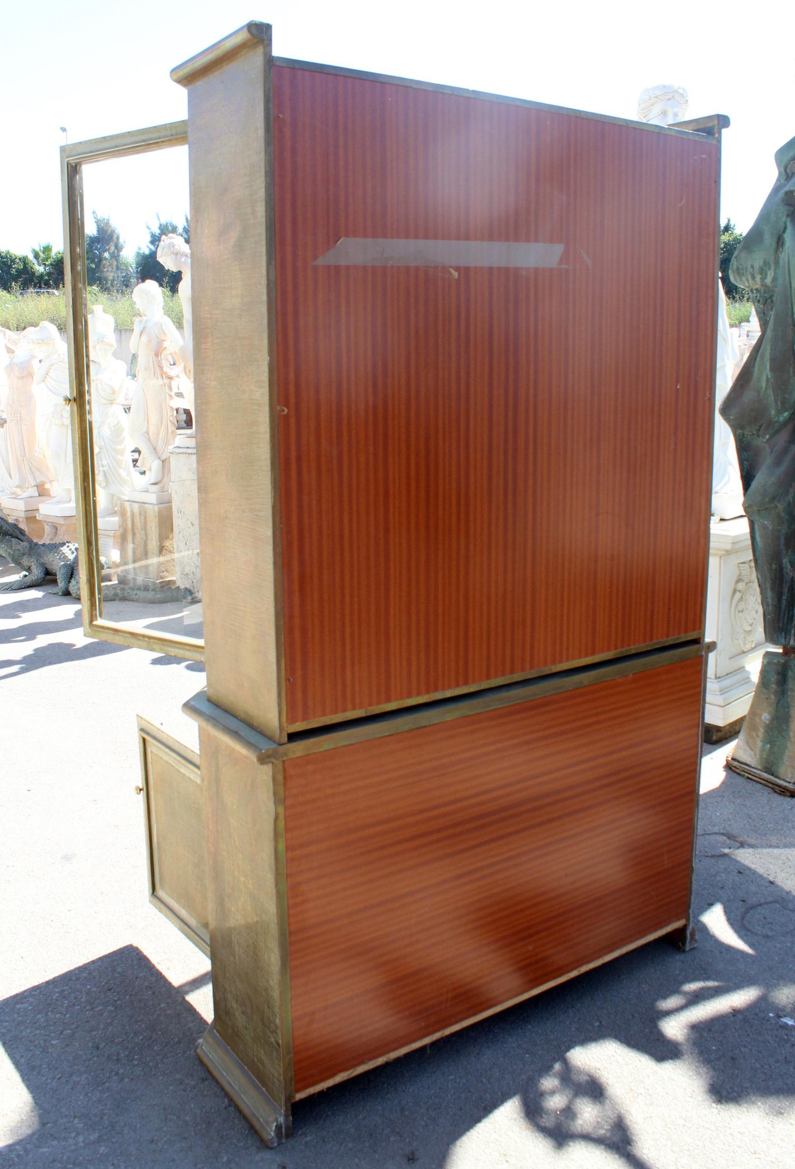 1980s, Spanish, Brass Cabinet 4