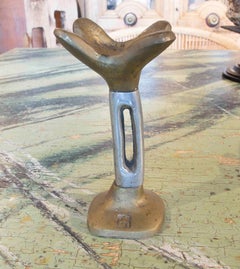 1980s Spanish Bronze Table Sculpture by David Marshall