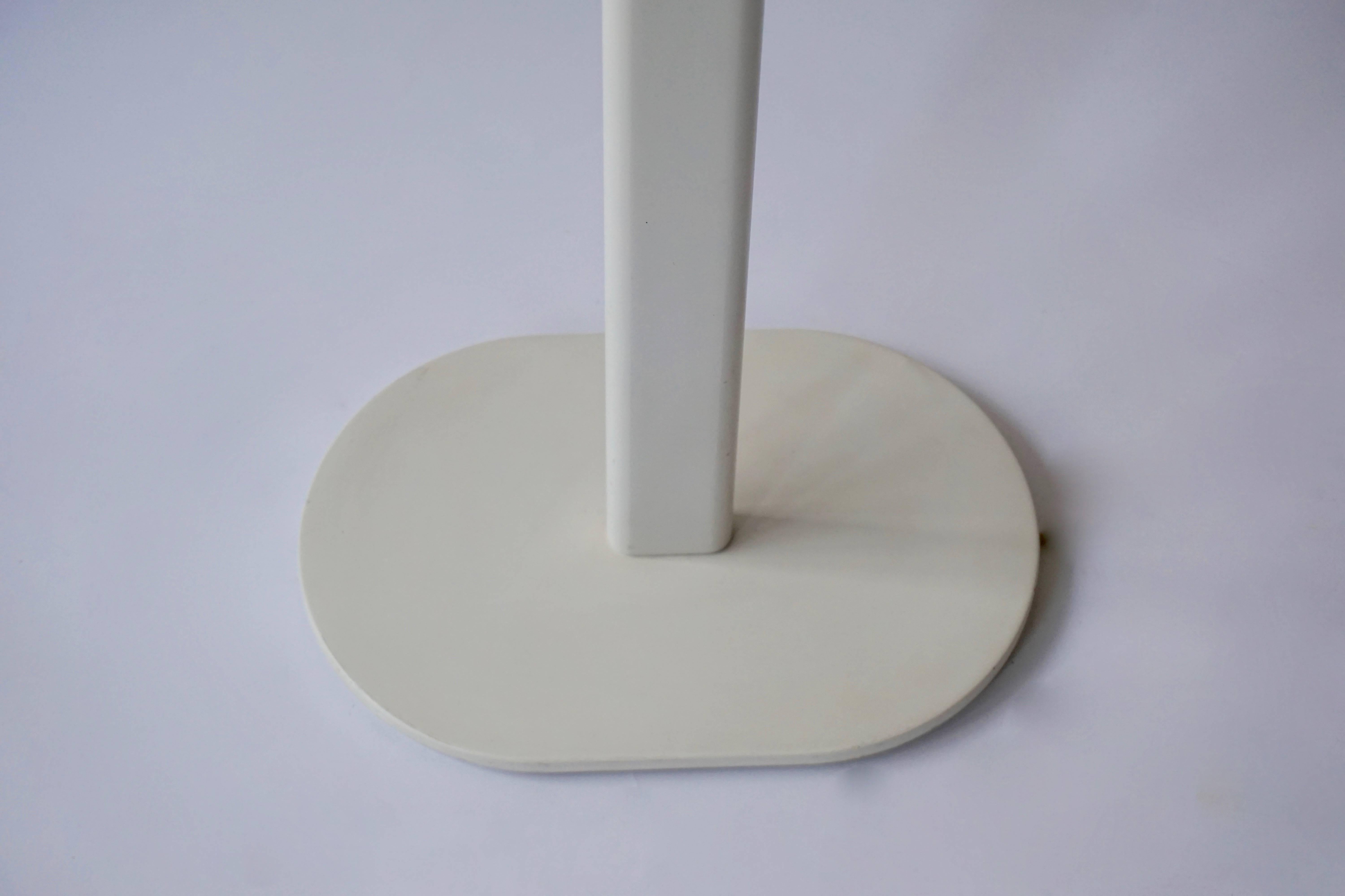 1980s Staff White Floor Lamp For Sale 1