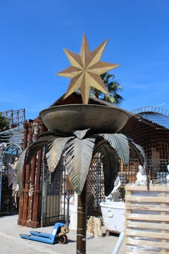 1980s Stars Iron Standing Lamp