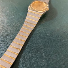 1980s Steel and 14 kt Gold Zenith Port Royal