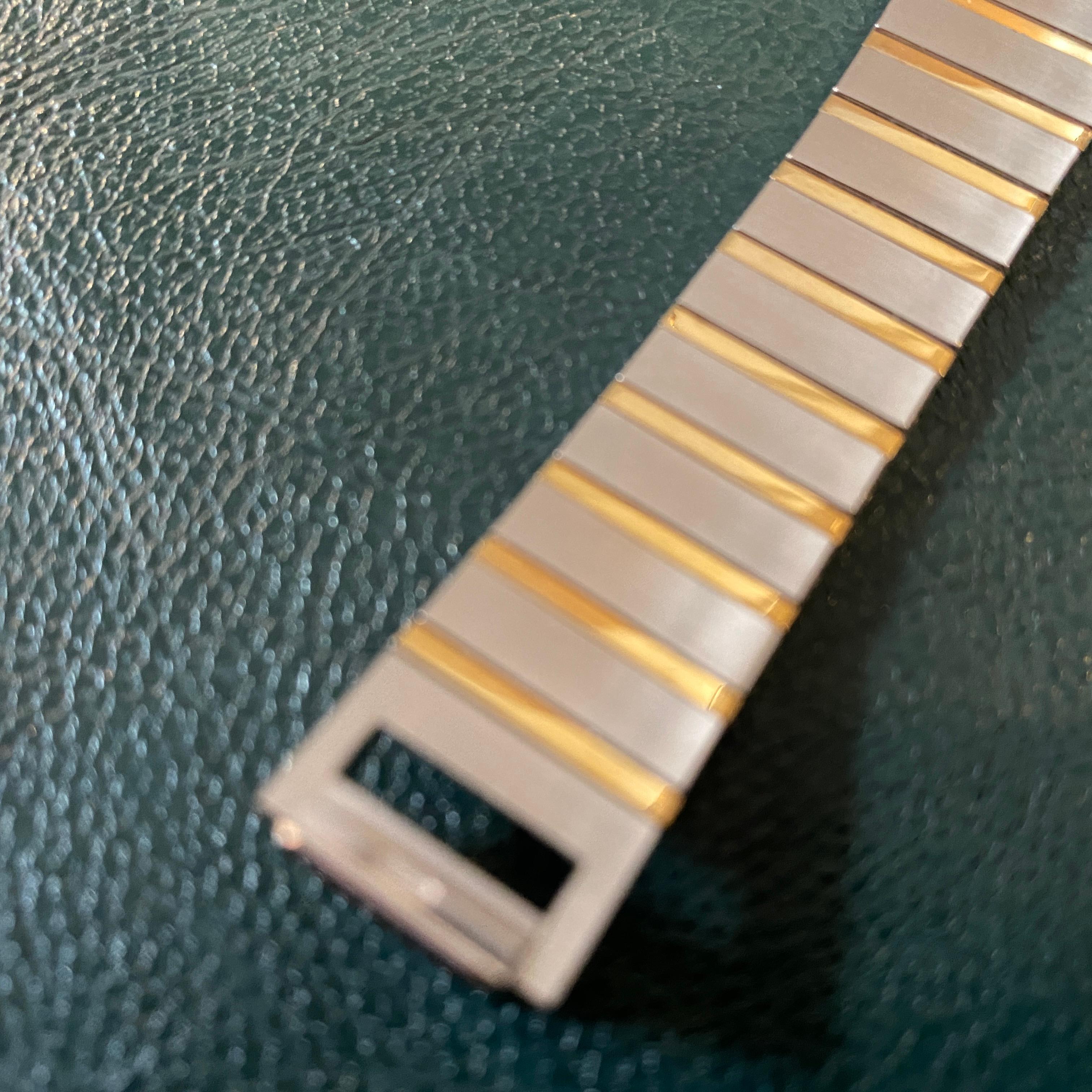 1980s Steel and 14 kt Gold Zenith Port Royal 5