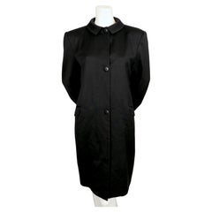 Vintage 1980's STEPHEN SPROUSE black jacket with oversized shoulders