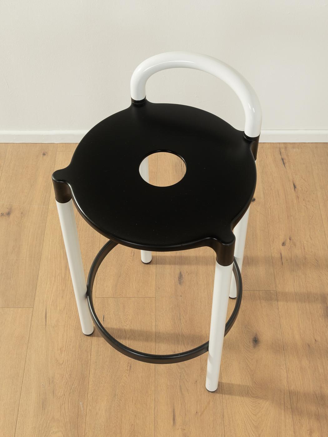 Tabouret des années 1980, Anna Castelli Ferrieri pour Kartell en vente 1