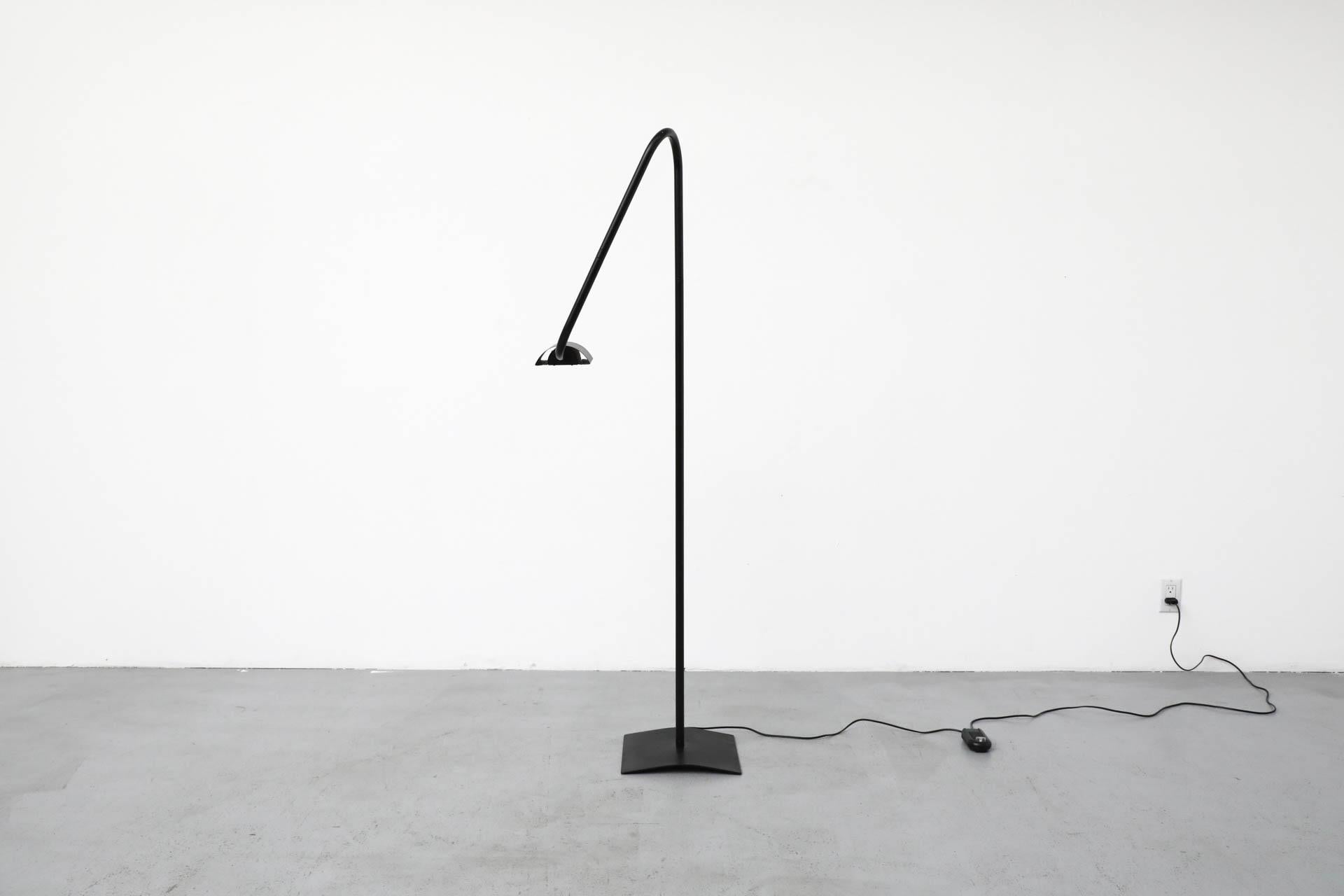 Smaltato Lampada da terra Stringa degli anni '80 di Hans Ansems per Luxo Italiana in vendita