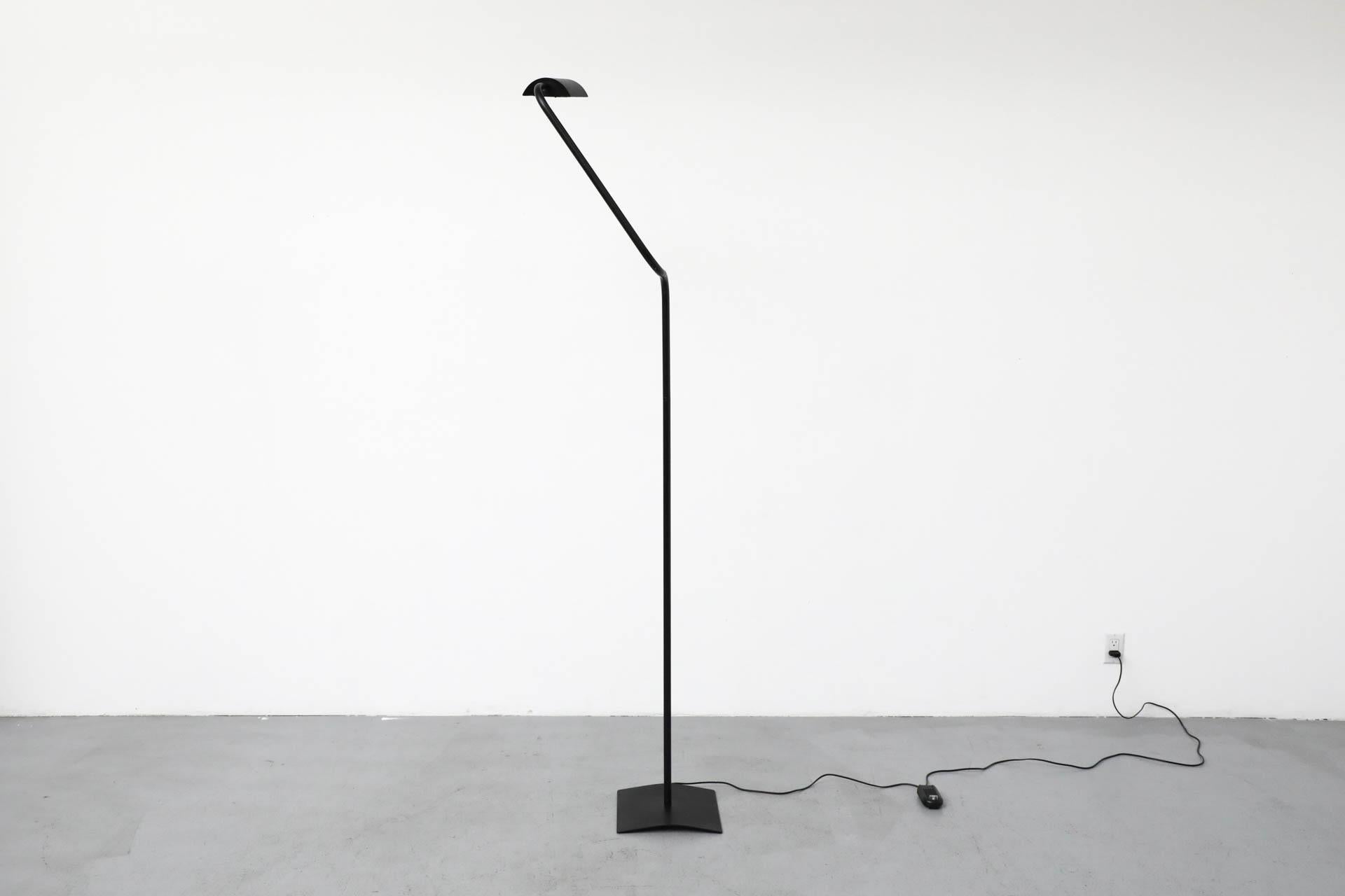 Lampada da terra Stringa degli anni '80 di Hans Ansems per Luxo Italiana In condizioni buone in vendita a Los Angeles, CA
