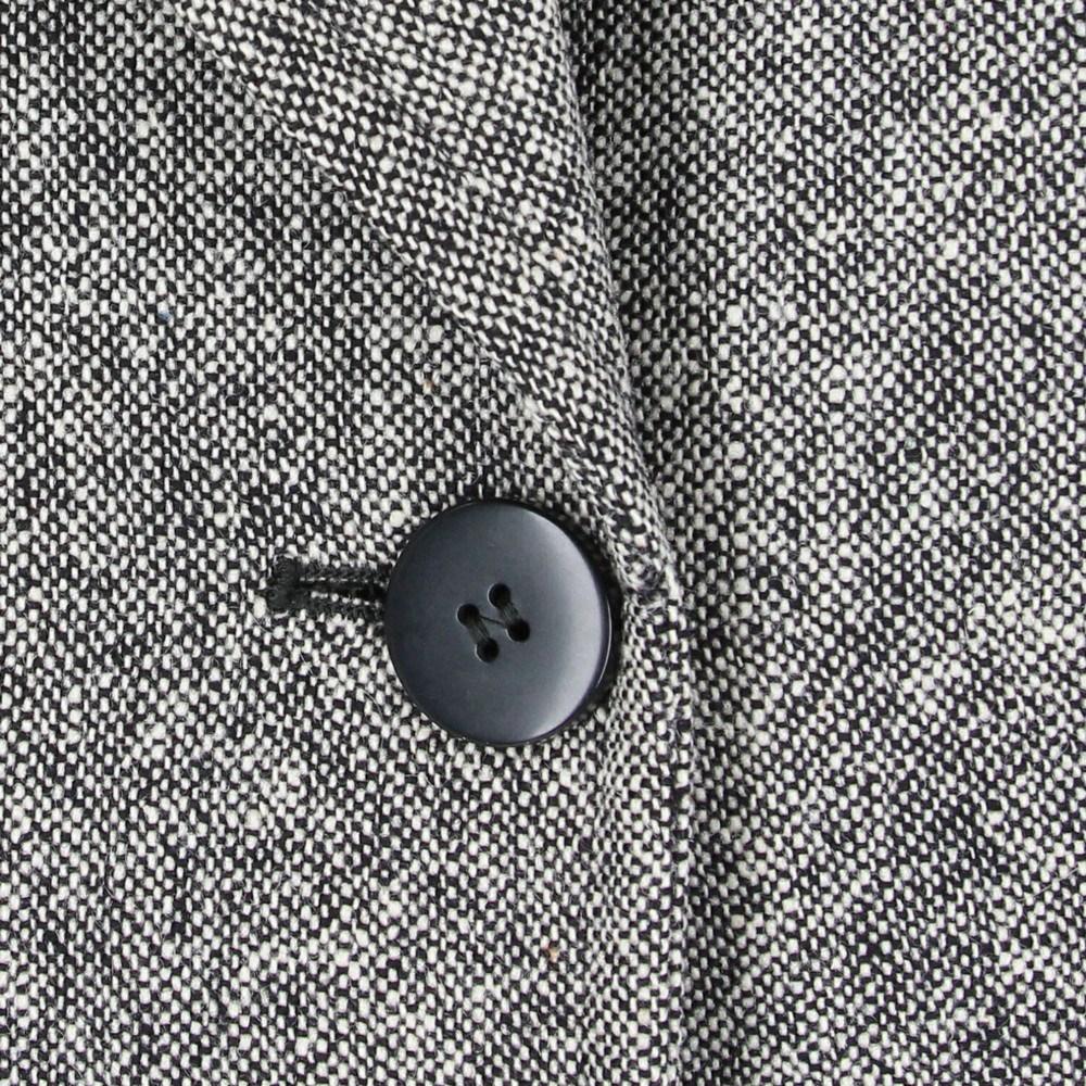 1980er Studio 0001 by Ferré graue Wolljacke 1
