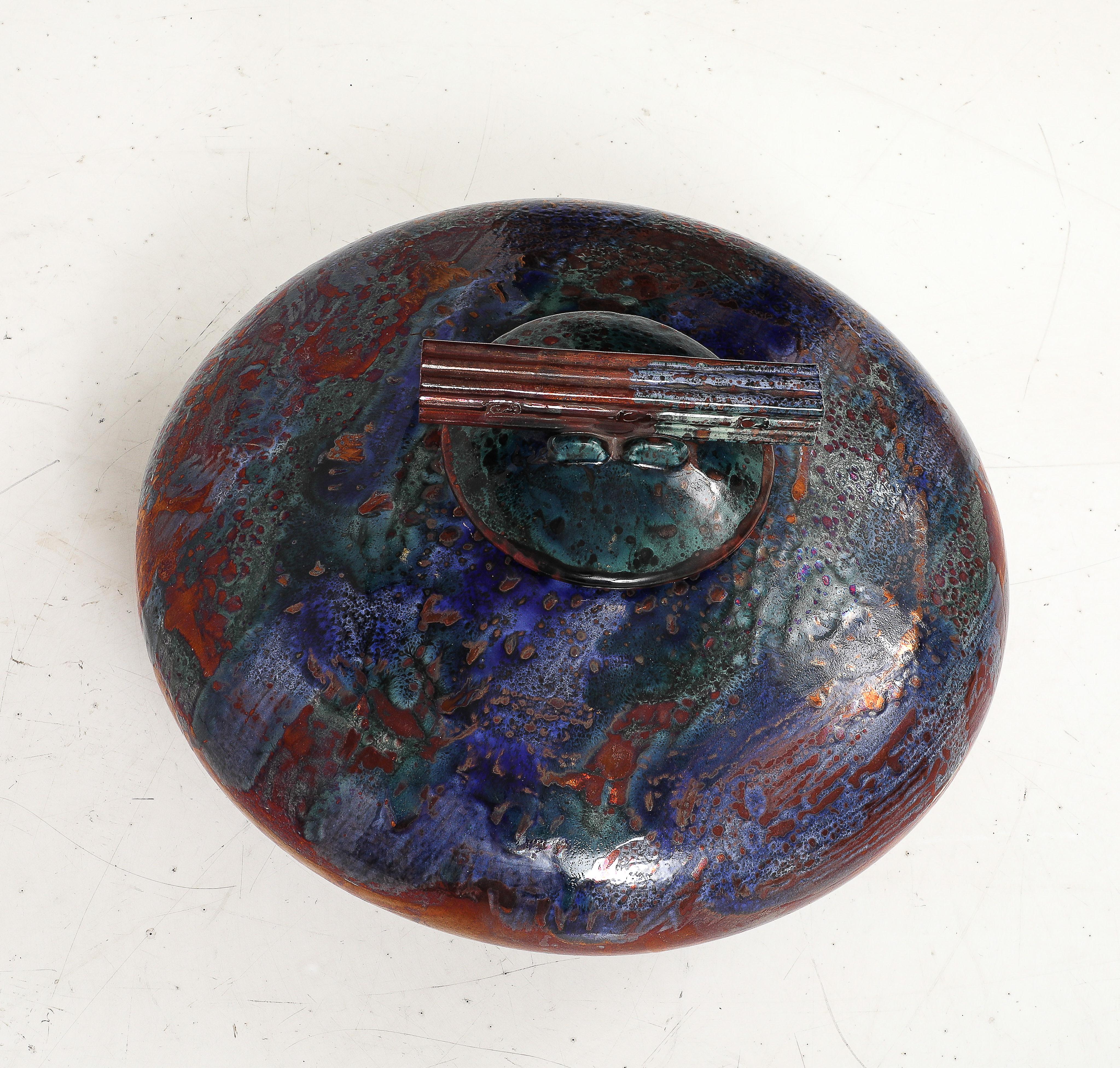 Vaso in ceramica Studio Pottery del 1980 in vendita 5