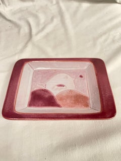 1980's studio pottery ceramic "vide poche "by Cloutier