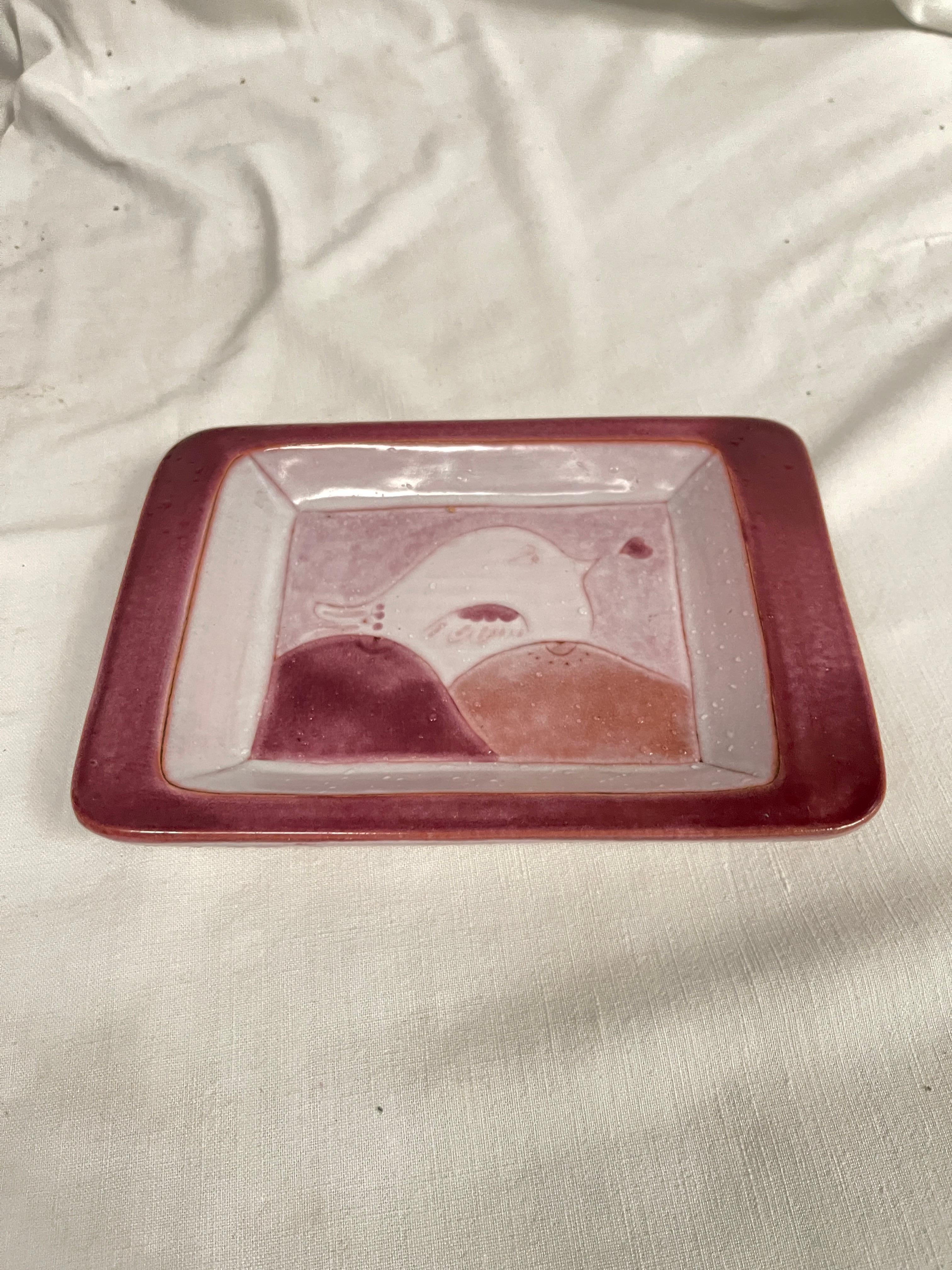 European 1980's studio pottery ceramic 