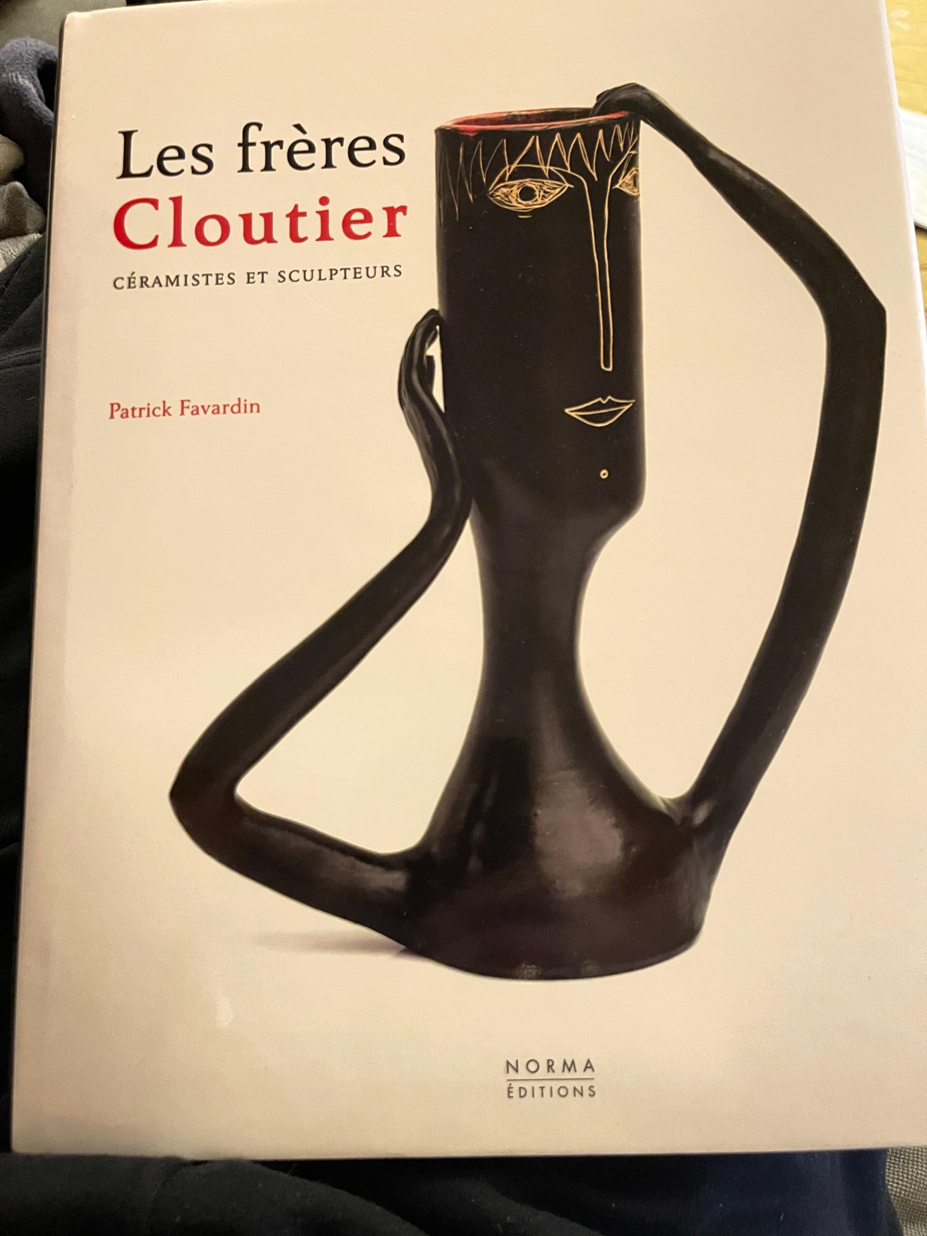 Céramique Studio poterie céramiquevide poche de Cloutier des années 1980 en vente