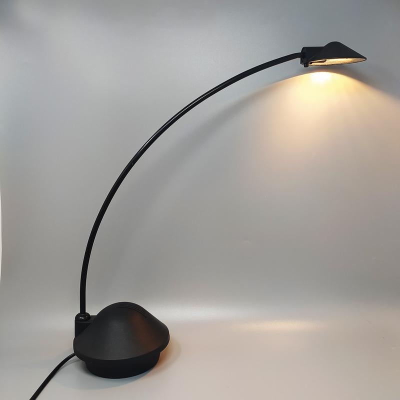 Mid-Century Modern 1980s Stunning Halogen Table Lamp by Stilplast, Made in Italy For Sale