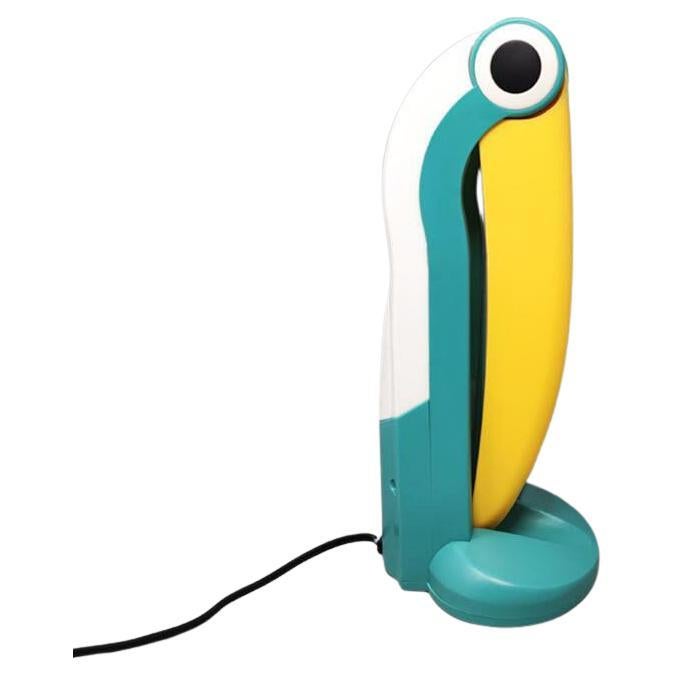 1980s Stunning Toucan Table Lamp by H.T. Huang for Lenoir