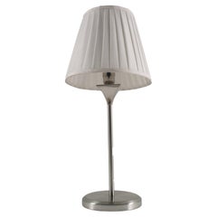 1980s Table Lamp by Bottega Gadda Milano, in Chromed Brass, labelled