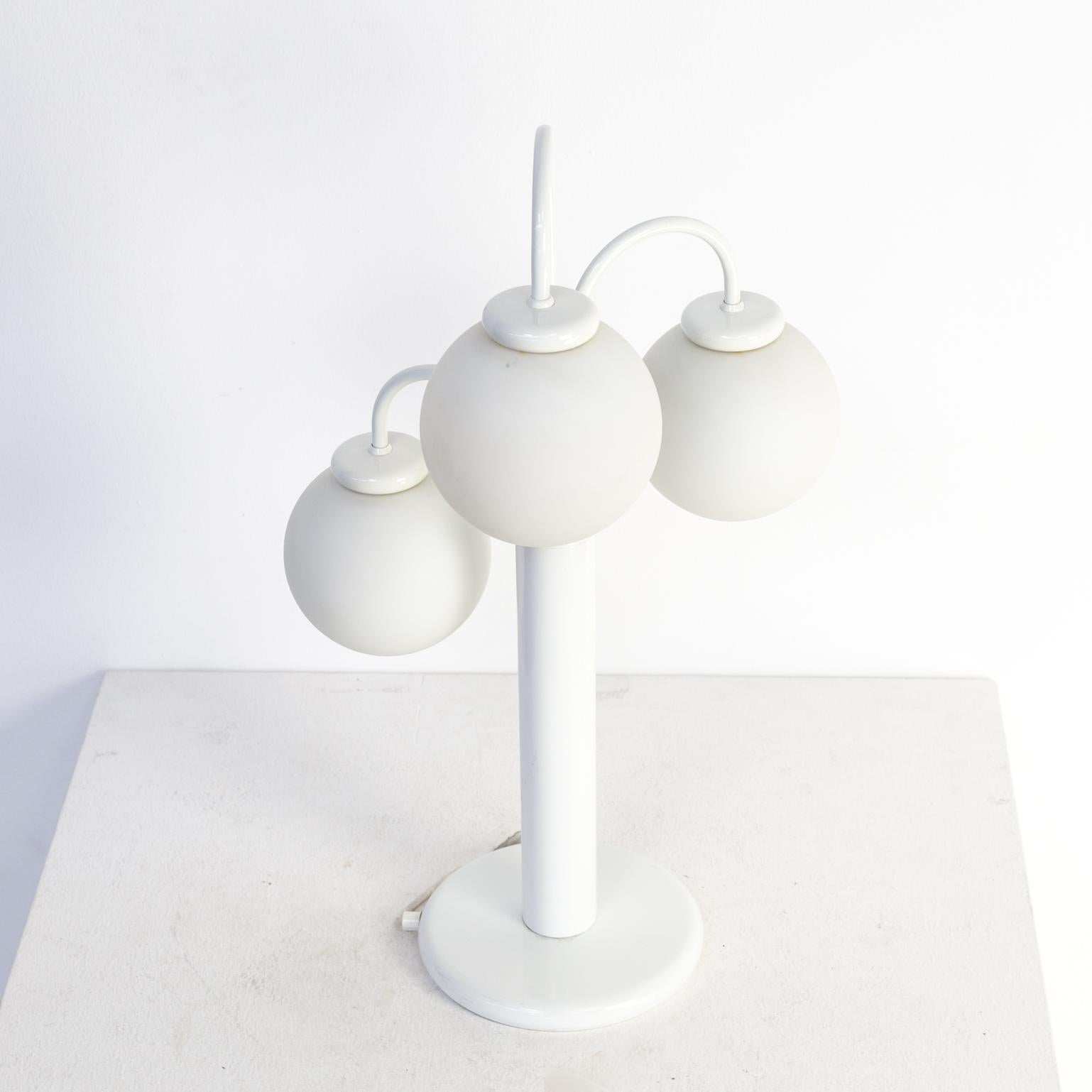 Late 20th Century 1980s Table Lamp in the Style of Max Bill for Temde For Sale