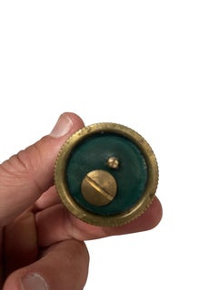 1980's Table lighter as a " mining lamp" By Hermès