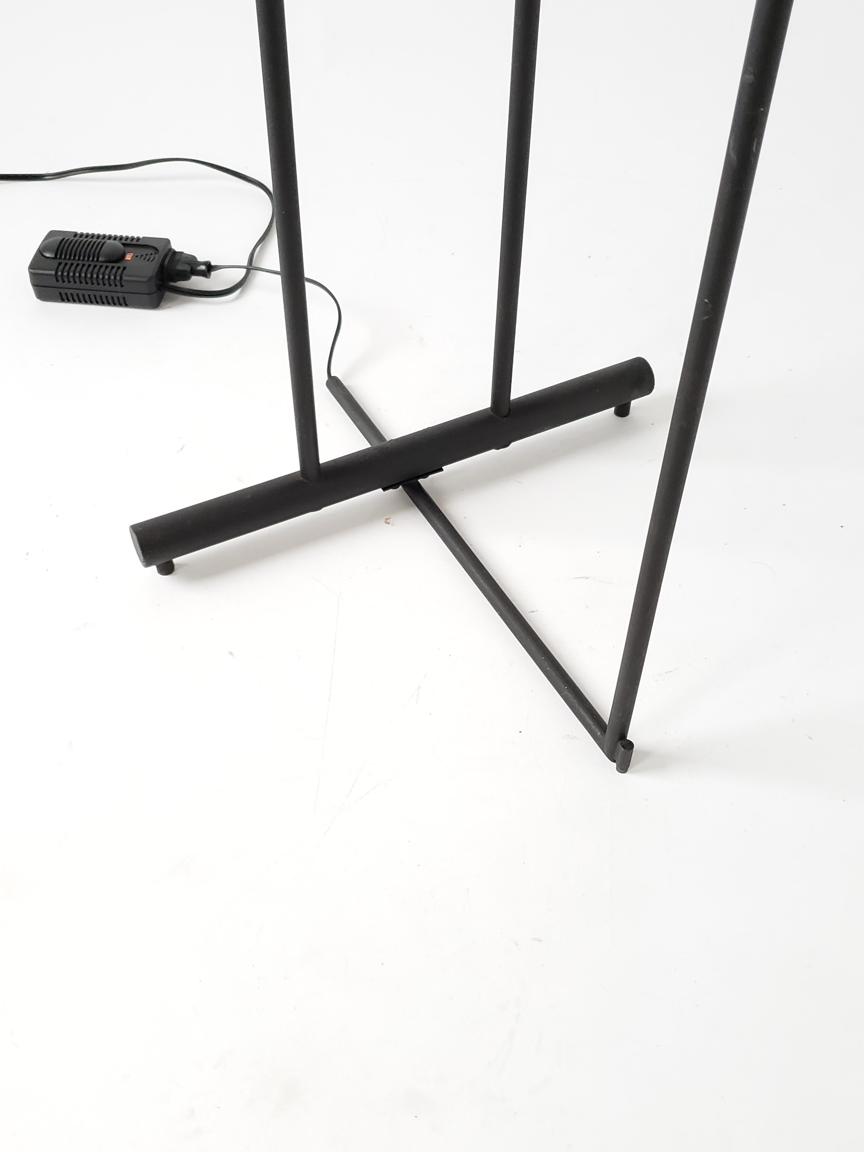 1980s Tall Halogen Floor Lamp 'Bird in Flight', Italy 9