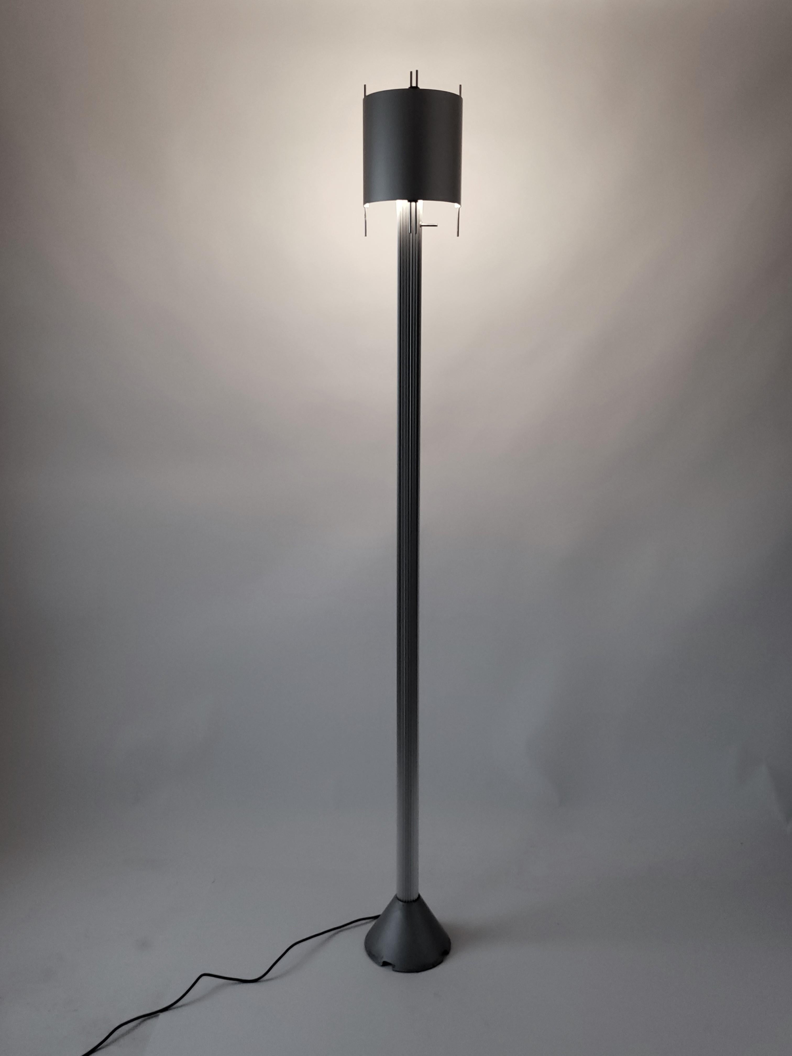 1980s Tall Halogen Floor Lamp 'Copernicus' from Koch & Lowy, USA 7