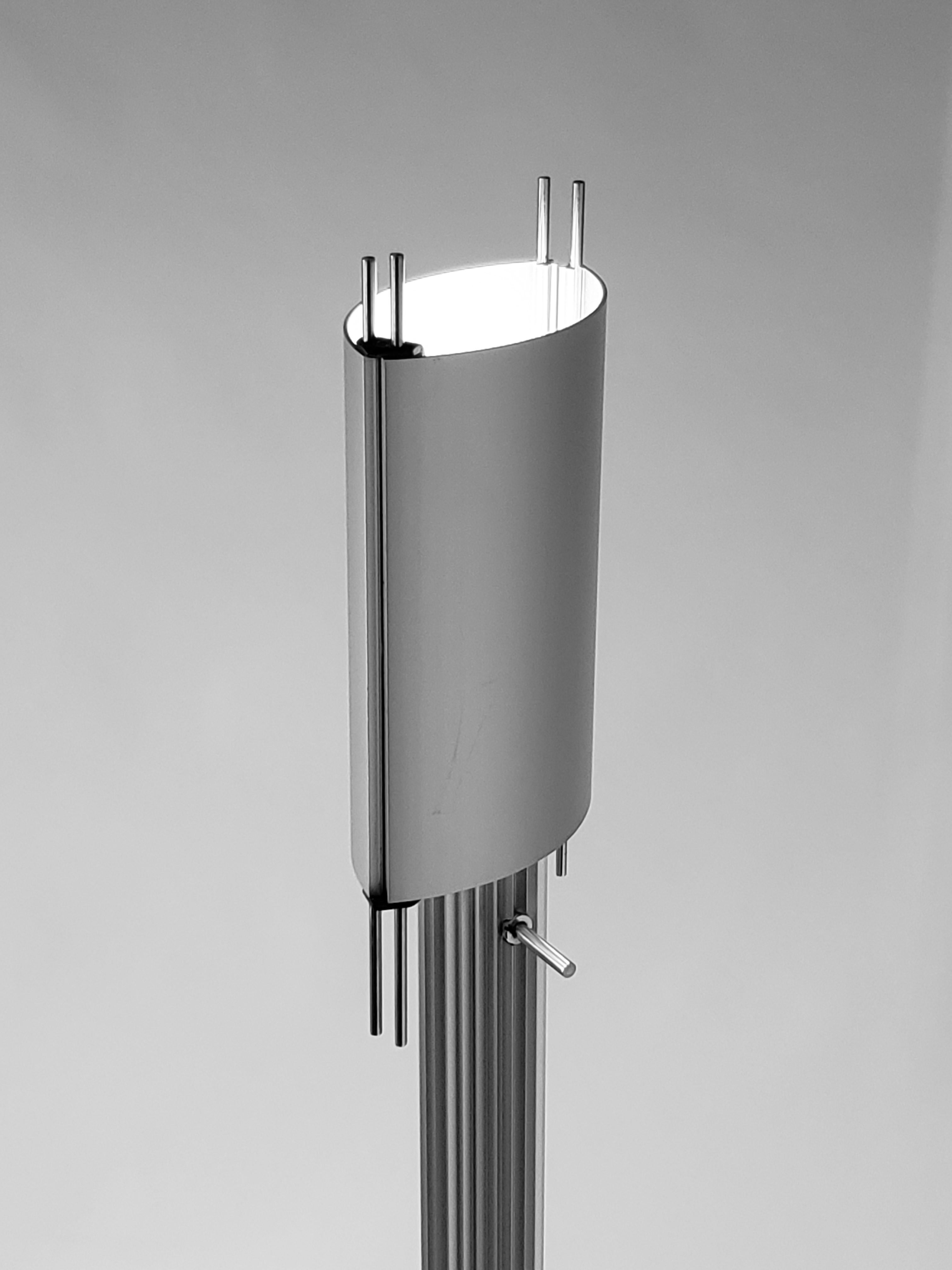 1980s Tall Halogen Floor Lamp 'Copernicus' from Koch & Lowy, USA 9