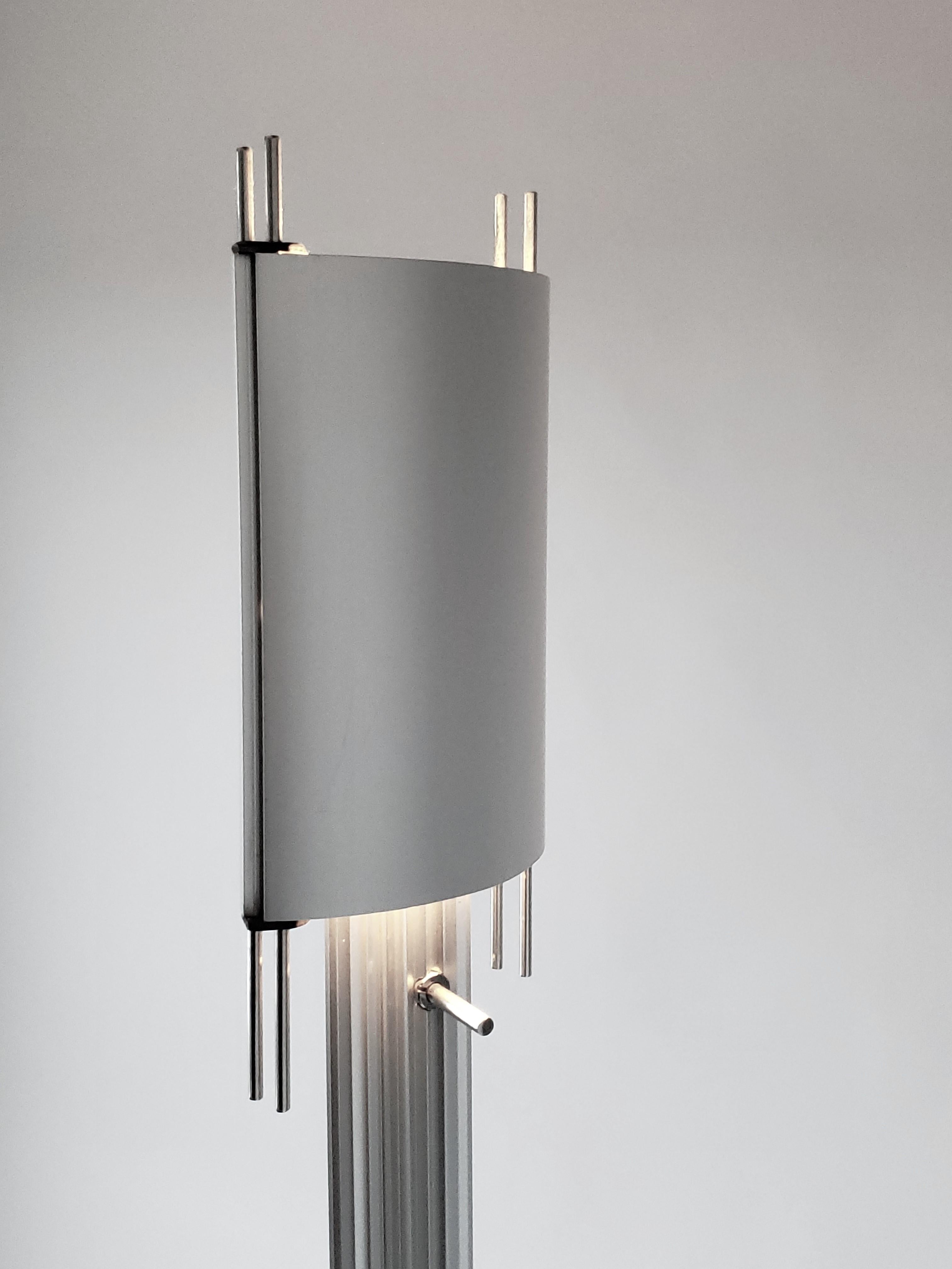 1980s Tall Halogen Floor Lamp 'Copernicus' from Koch & Lowy, USA 10