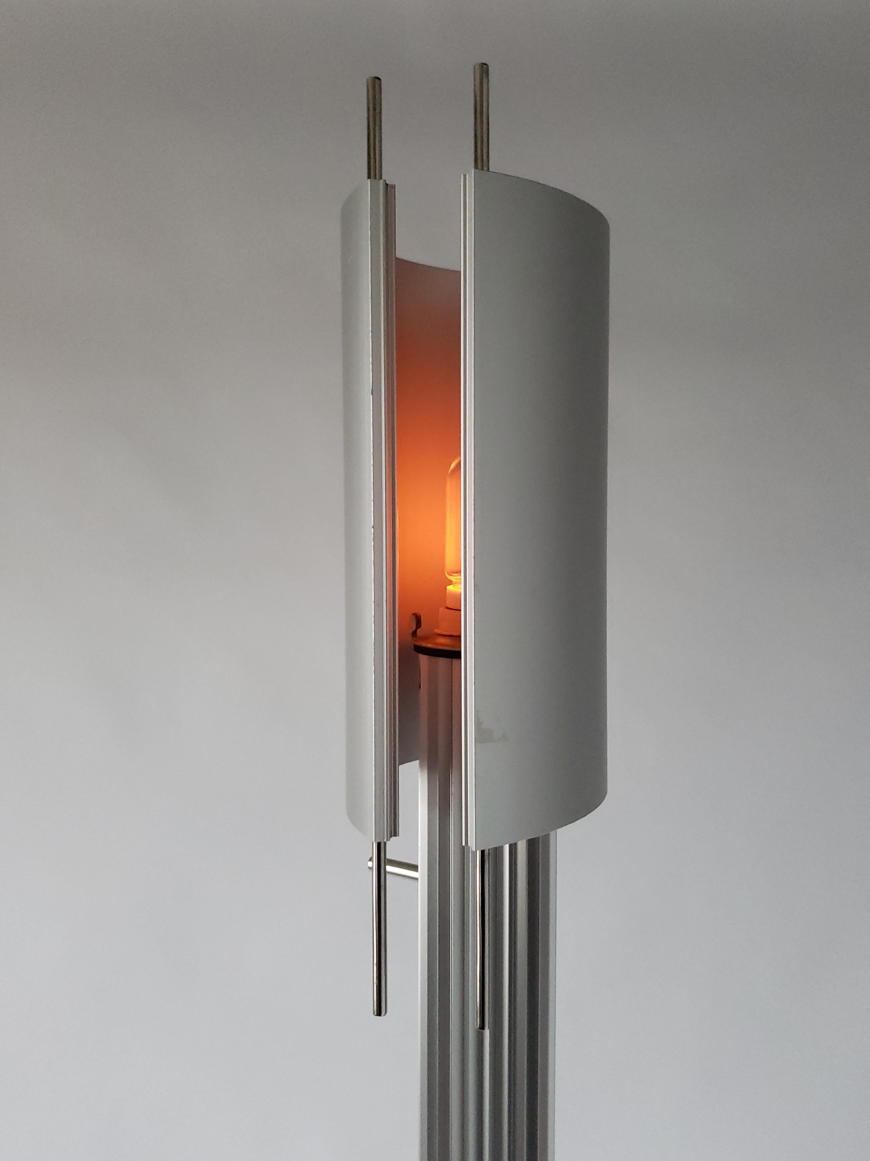Modern 1980s Tall Halogen Floor Lamp 'Copernicus' from Koch & Lowy, USA