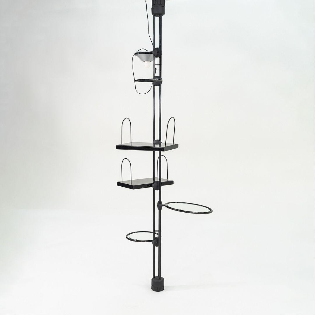 Moderne Lampadaire à tension Tarcisio Colzani pour Porada Arredi des années 1980 avec accessoires en vente