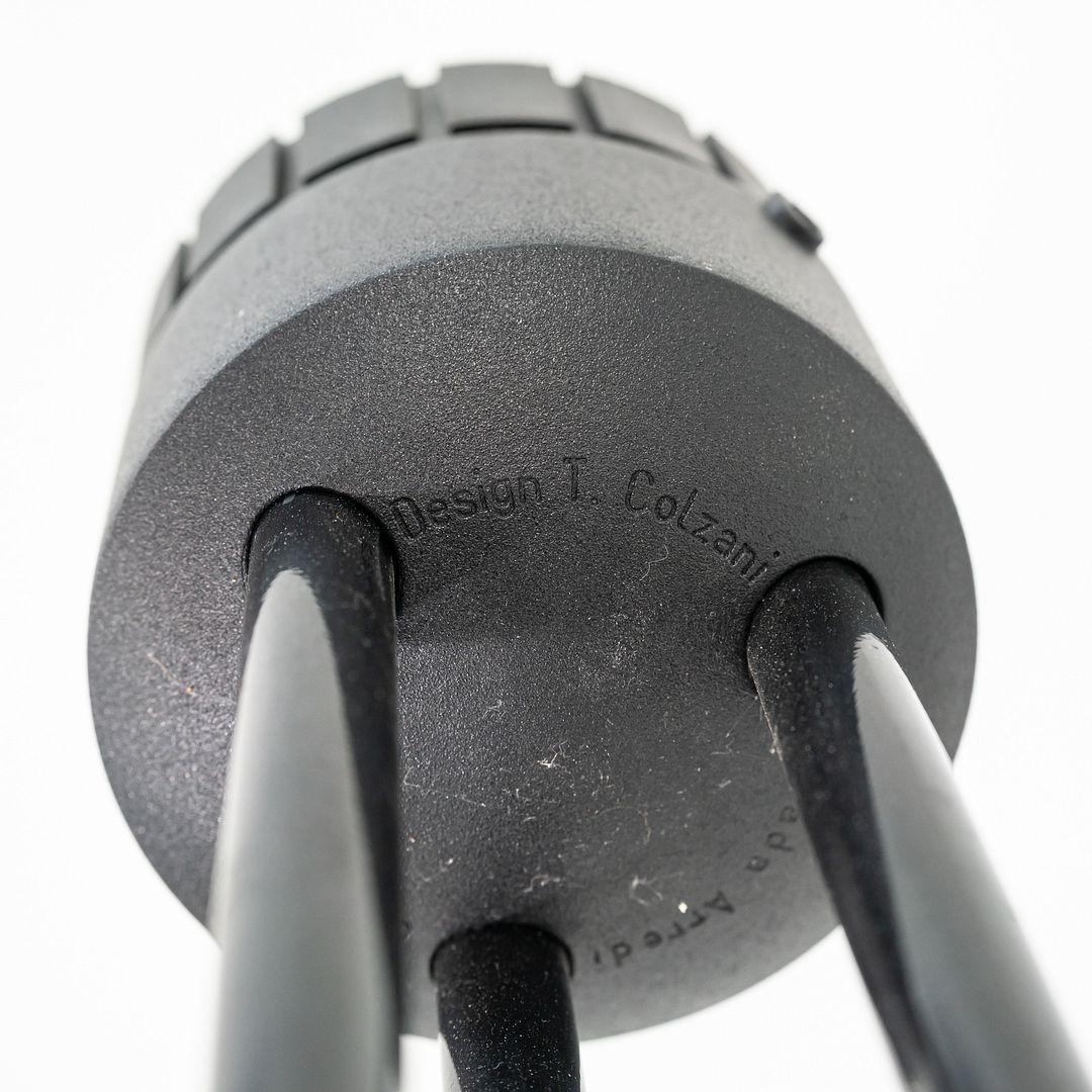 Acier Lampadaire à tension Tarcisio Colzani pour Porada Arredi des années 1980 avec accessoires en vente