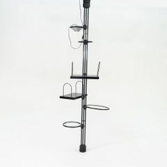 Lampadaire à tension Tarcisio Colzani pour Porada Arredi des années 1980 avec accessoires