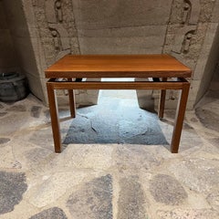1980s Teak Side Table Modern Style of Jens Risom